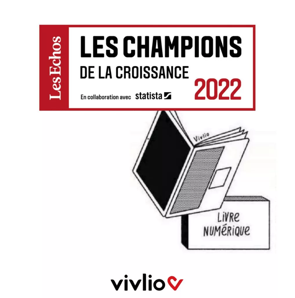 Vivlio (et ses liseuses) champion de la croissance 2022