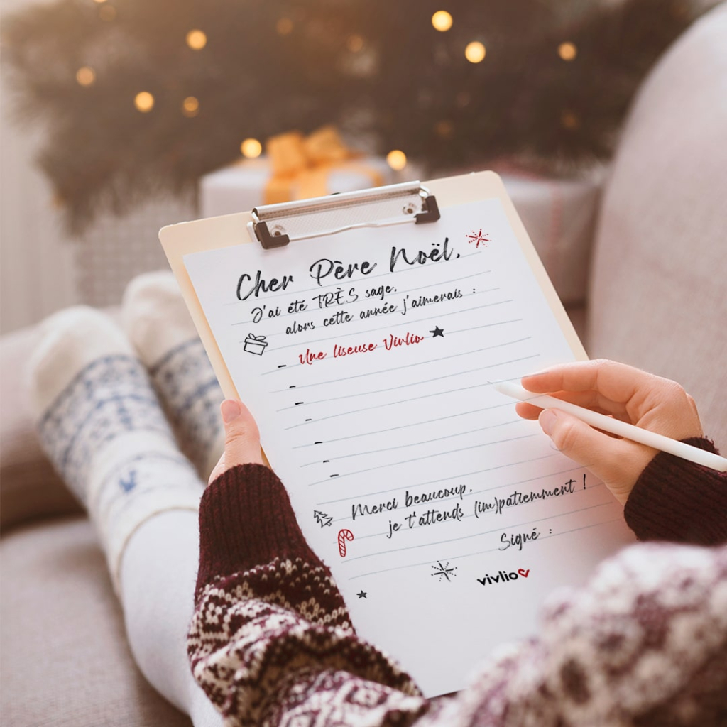 Préparez Noël avec votre liste de cadeaux au Père Noël version Vivlio !