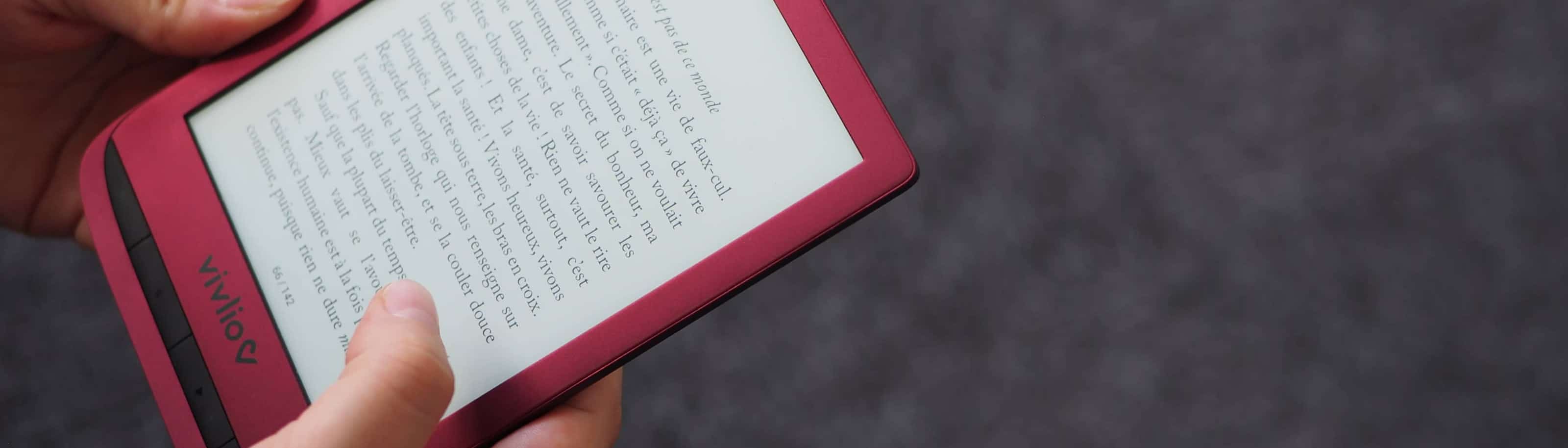 La liseuse française Vivlio Touch Lux 5 peut-elle contrer  et ses  liseuses Kindle?