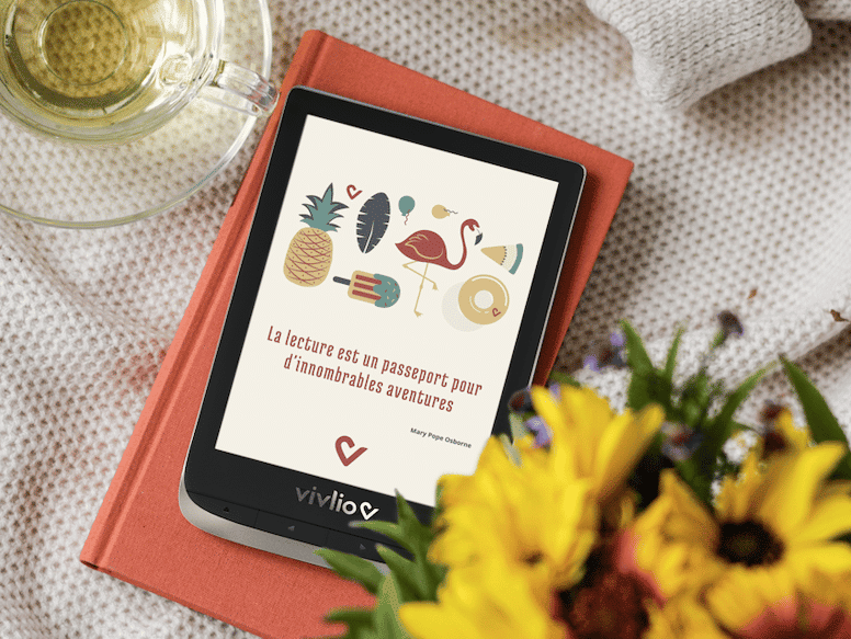 Fond d'écran ensoleillé (et gratuit !) pour liseuse Vivlio  Vivlio
