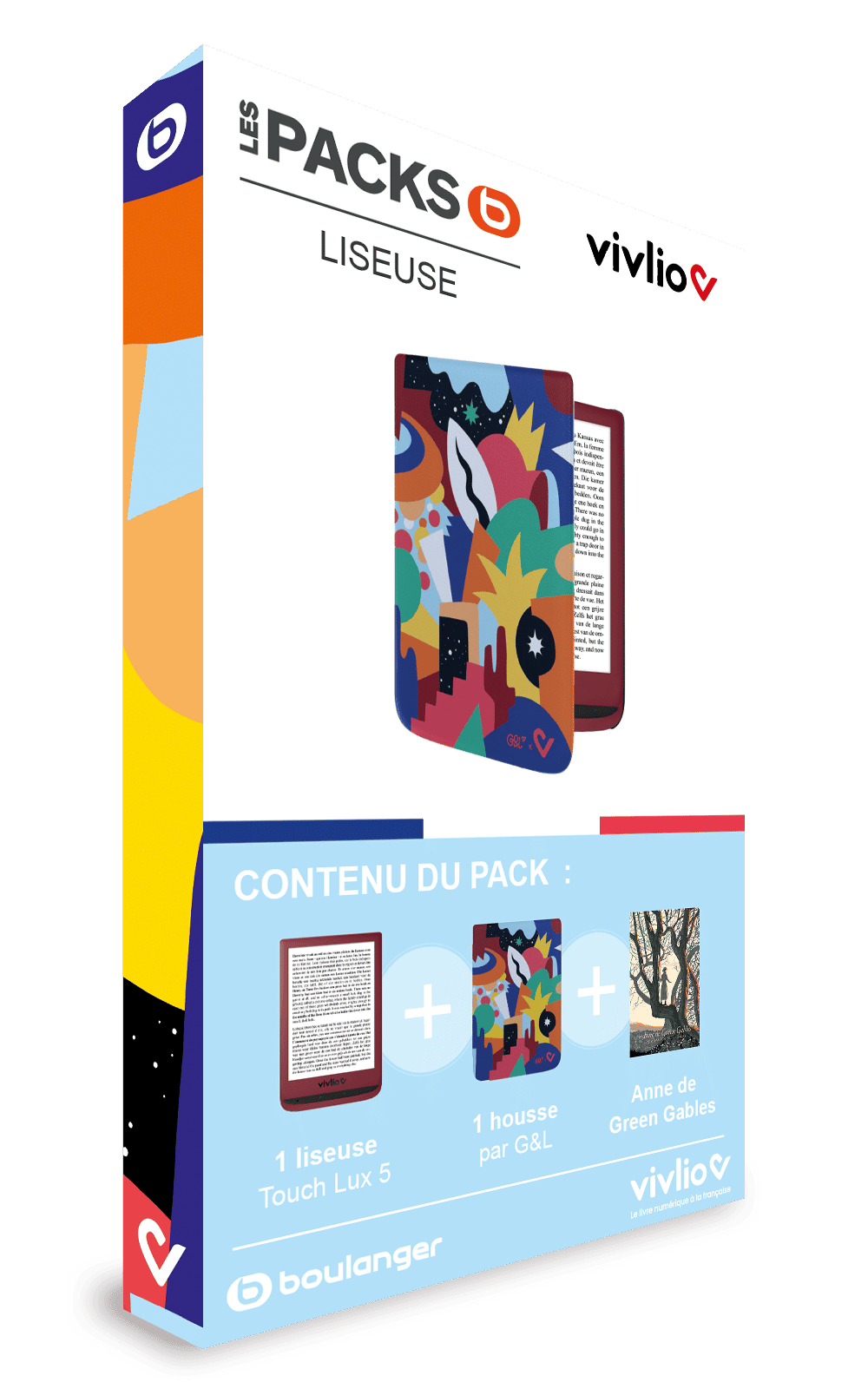Coffret liseuse 3en1 édition été 2022 Vivlio