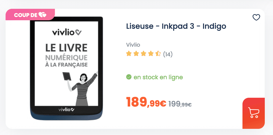 Promotions de mars : achetez une liseuse Vivlio à prix promo