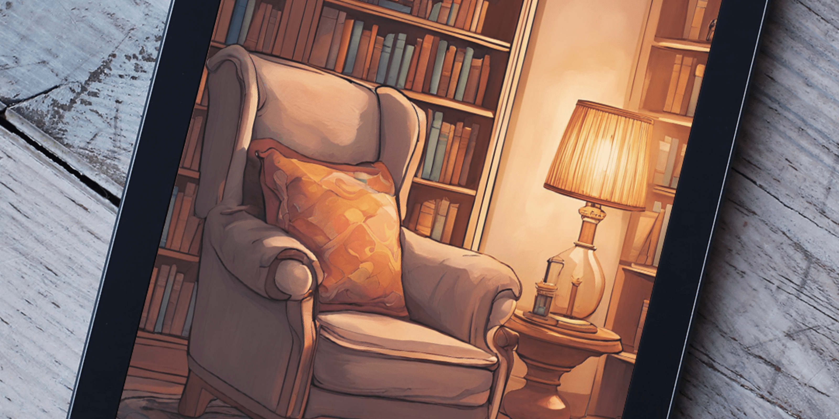 Fond d'écran bannière cosy
