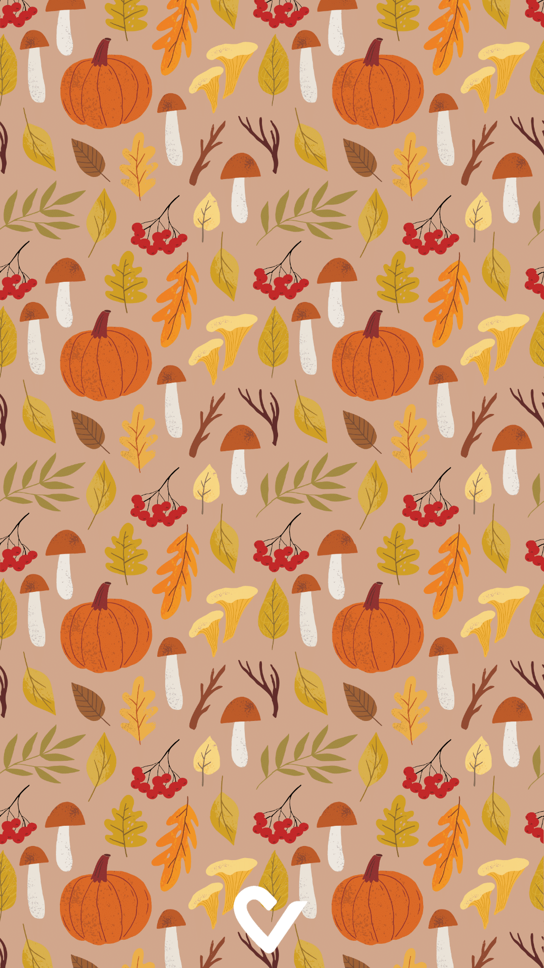 Fond d'écran automne pour téléphone