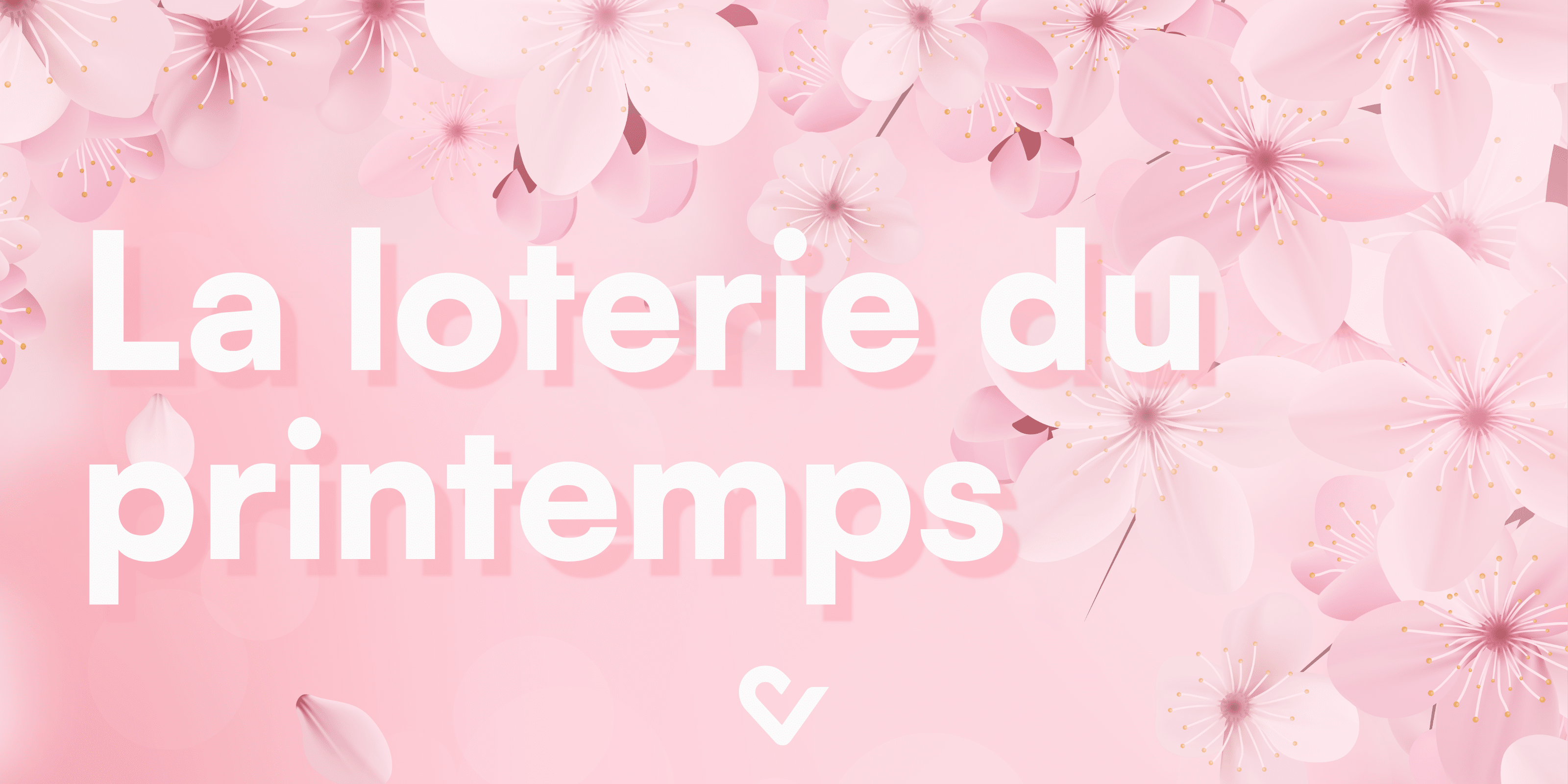 Loterie du printemps bannière